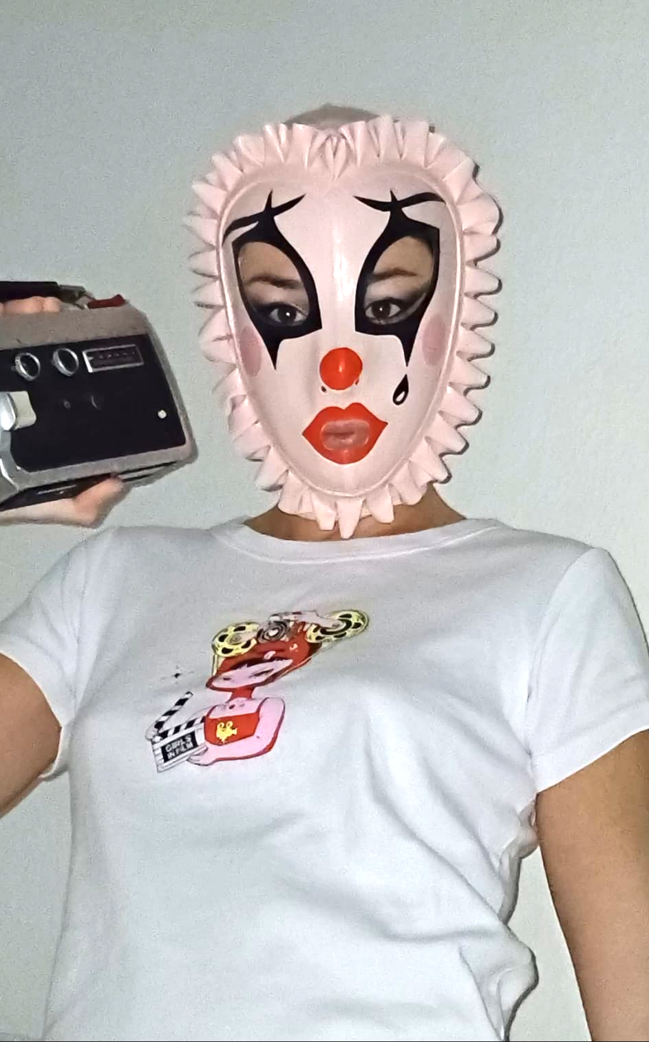 Pink Clapper Girl Baby Tee