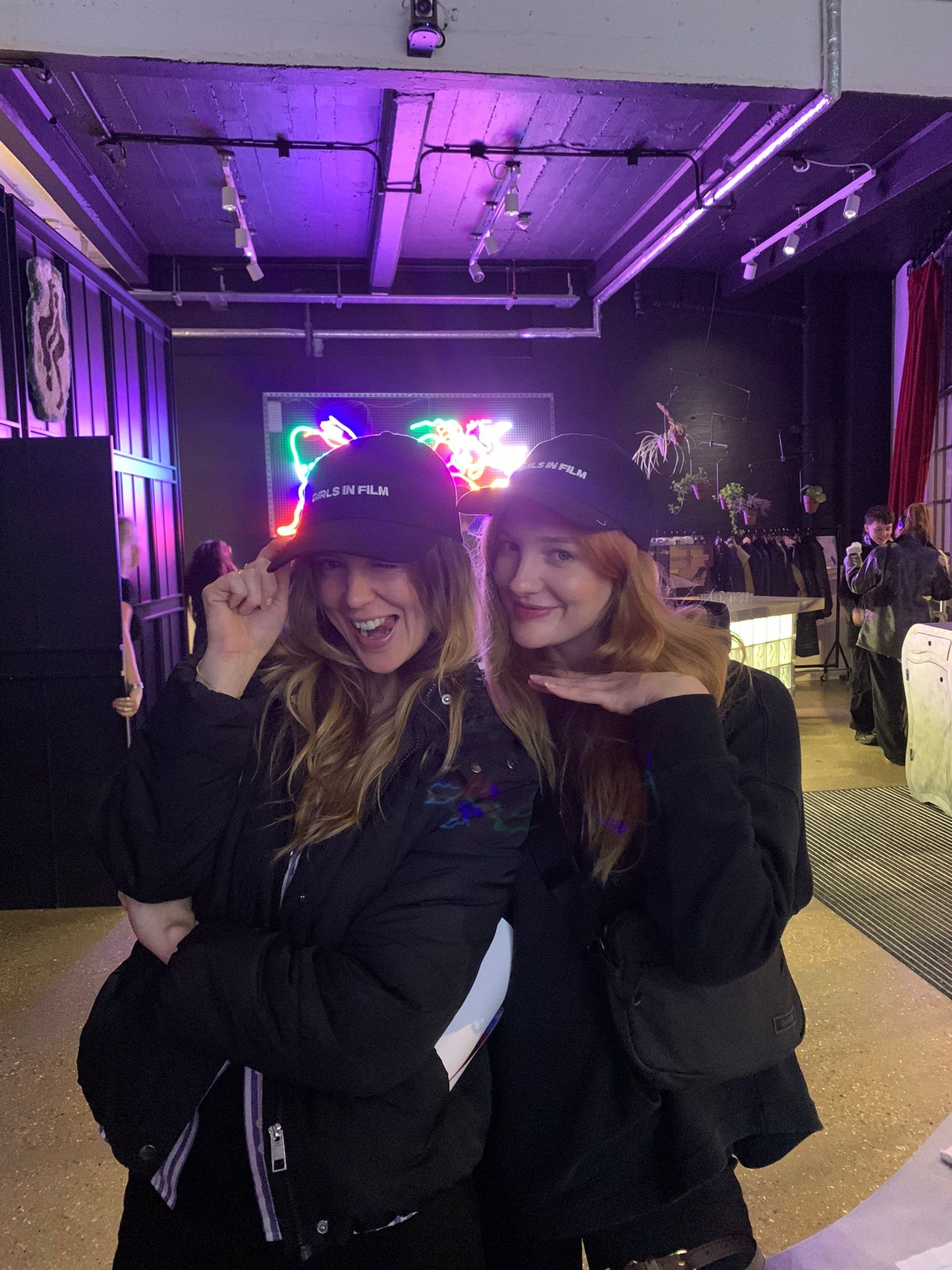 Girls in Film Black Cap